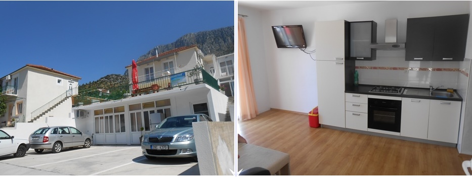 chorvatsko apartmány Drvenik