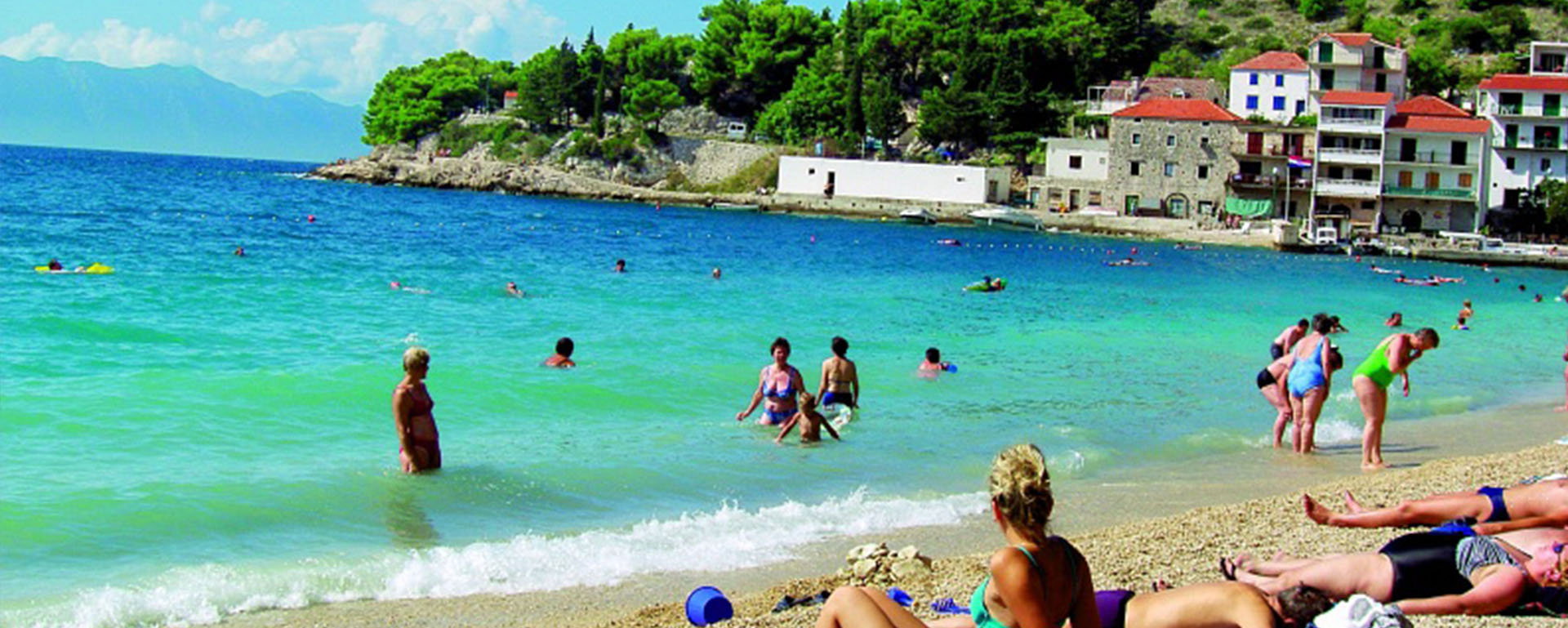 pobřeží v Chorvatsku