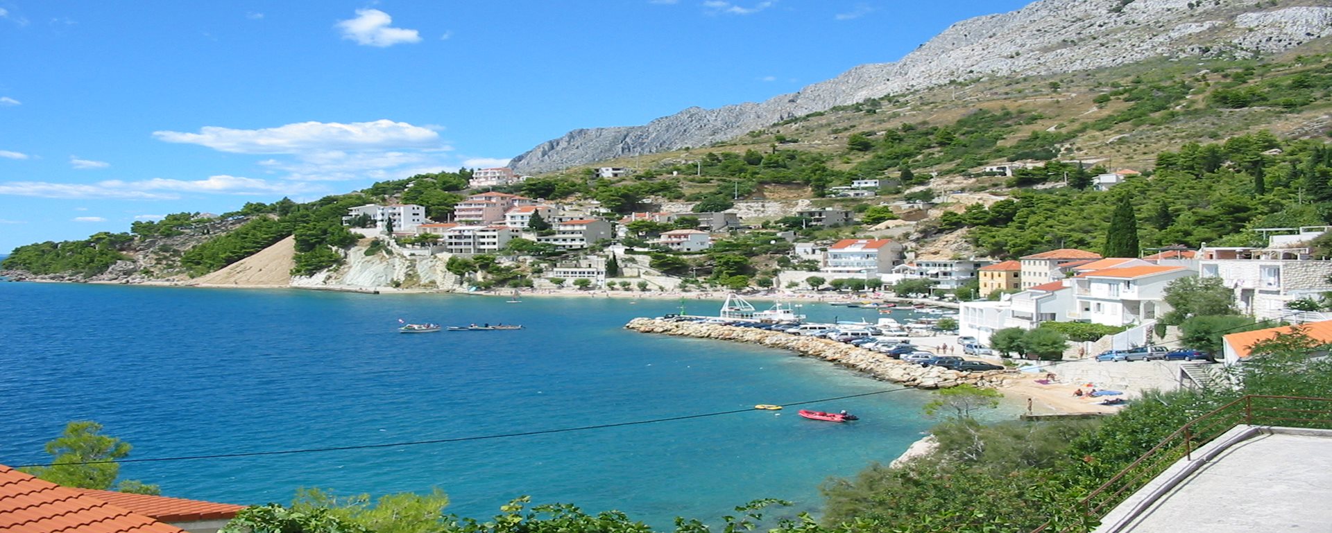 Chorvatsko Mimice - pohled