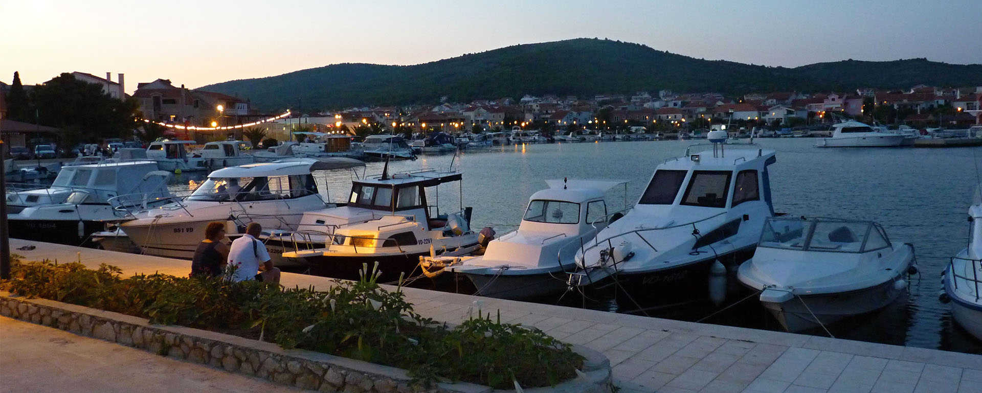 pobřeží v Chorvatsku