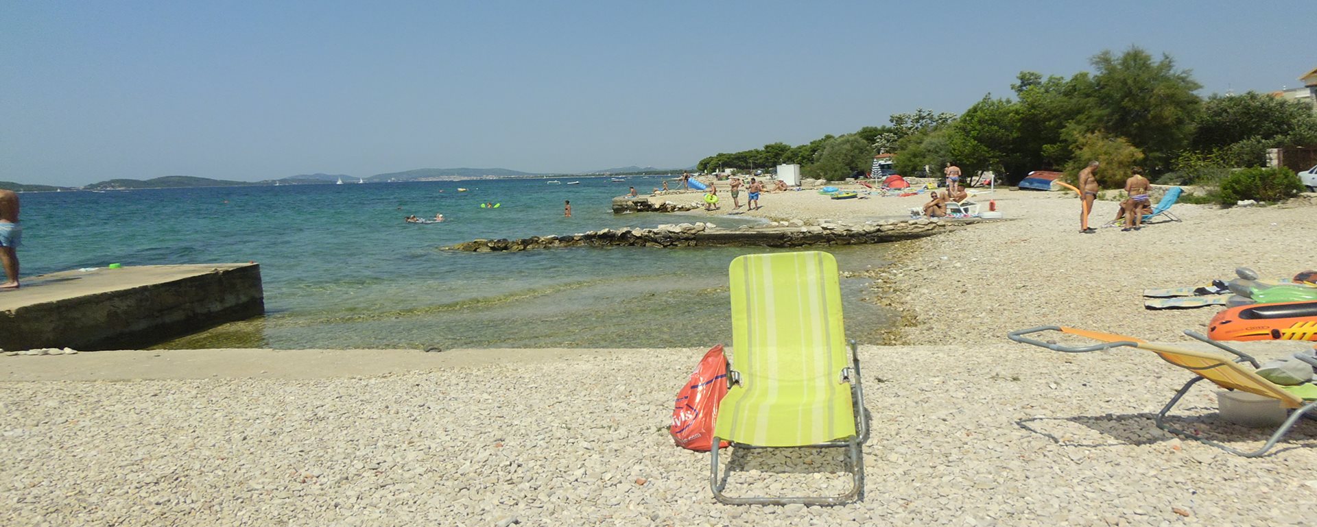 pobřeží v Chorvatsku